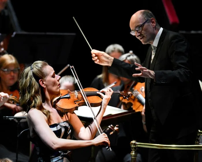 RLPO/Manze review – all-British Prom features fiery theatrics and cheeky subversion