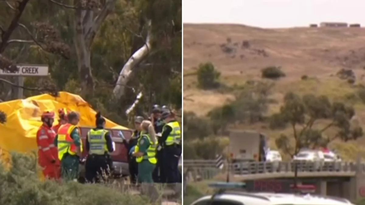 Elderly man dies and woman seriously injured in crash near Adelaide