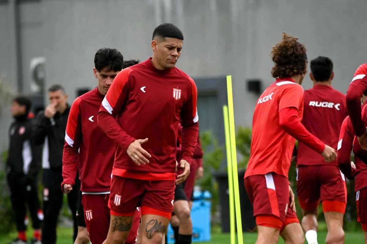 Marcos Rojo no fue habilitado por Conmebol para jugar en Estudiantes frente a Flamengo