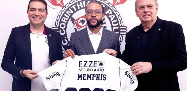 Corinthians encerra novela e anuncia renovação de Memphis Depay até 2028