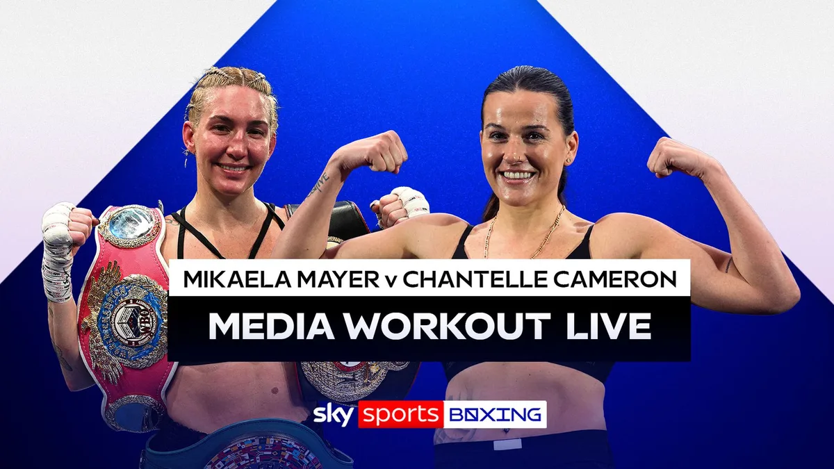 FREE STREAM: Cameron vs Mayer workouts ahead of world title fight