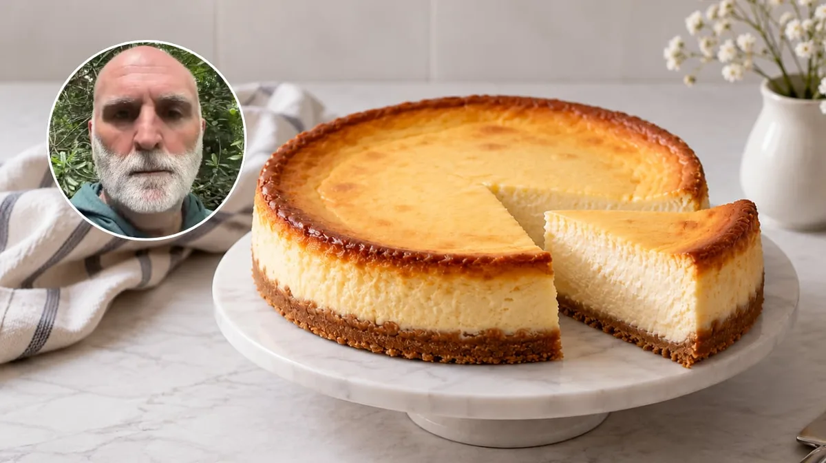José Andrés, chef de 57 años: “El cheesecake más fácil de todos lleva 150 g de galletitas, 3 huevos y una yema”