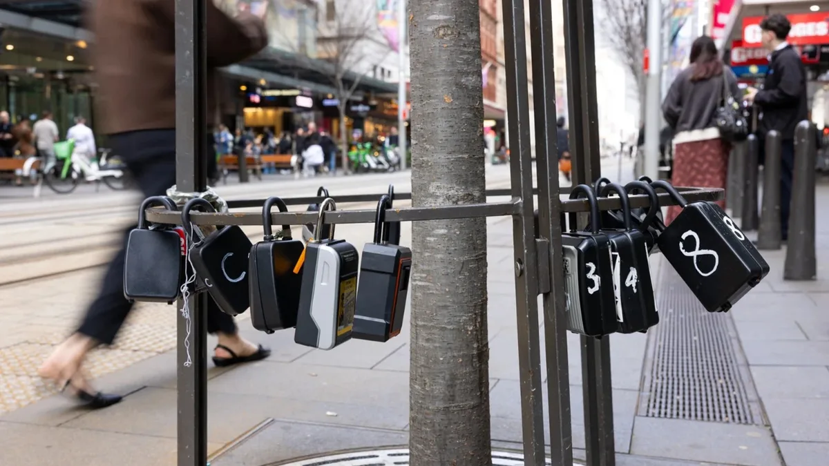 Lockboxes to be banned from public infrastructure across City of Sydney