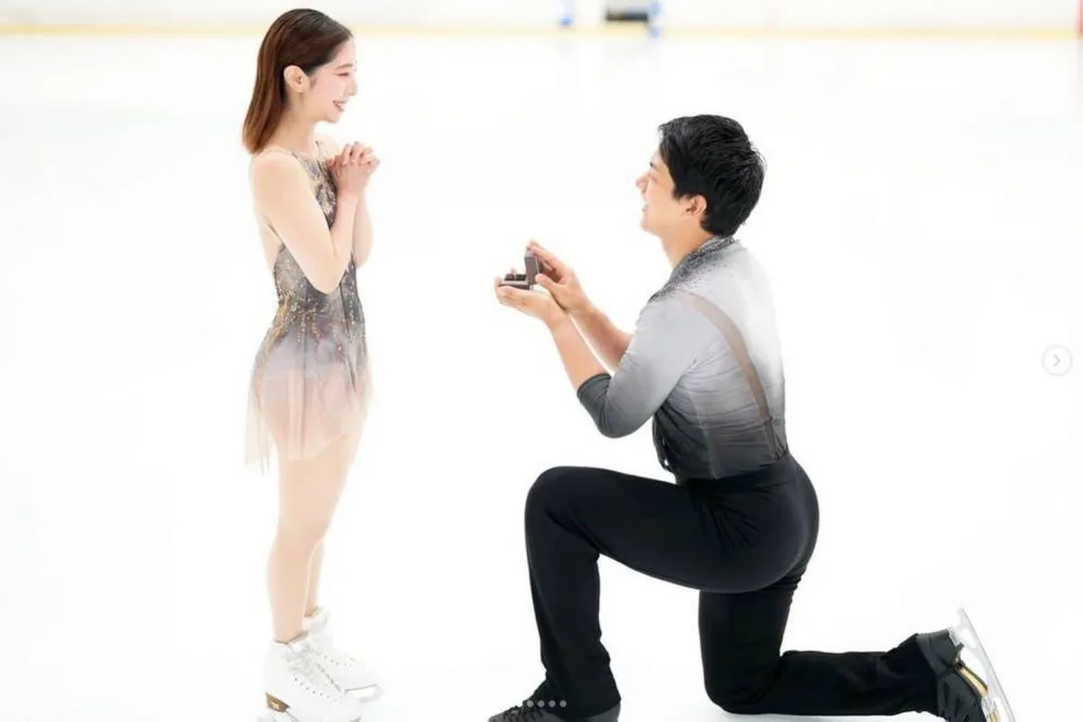 Olympic pairs figure skating gold medalists Riku Miura and Ryuichi Kihara announce engagement