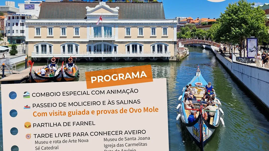 Beiras voltam a viajar de comboio rumo a Aveiro numa iniciativa da Move Beiras