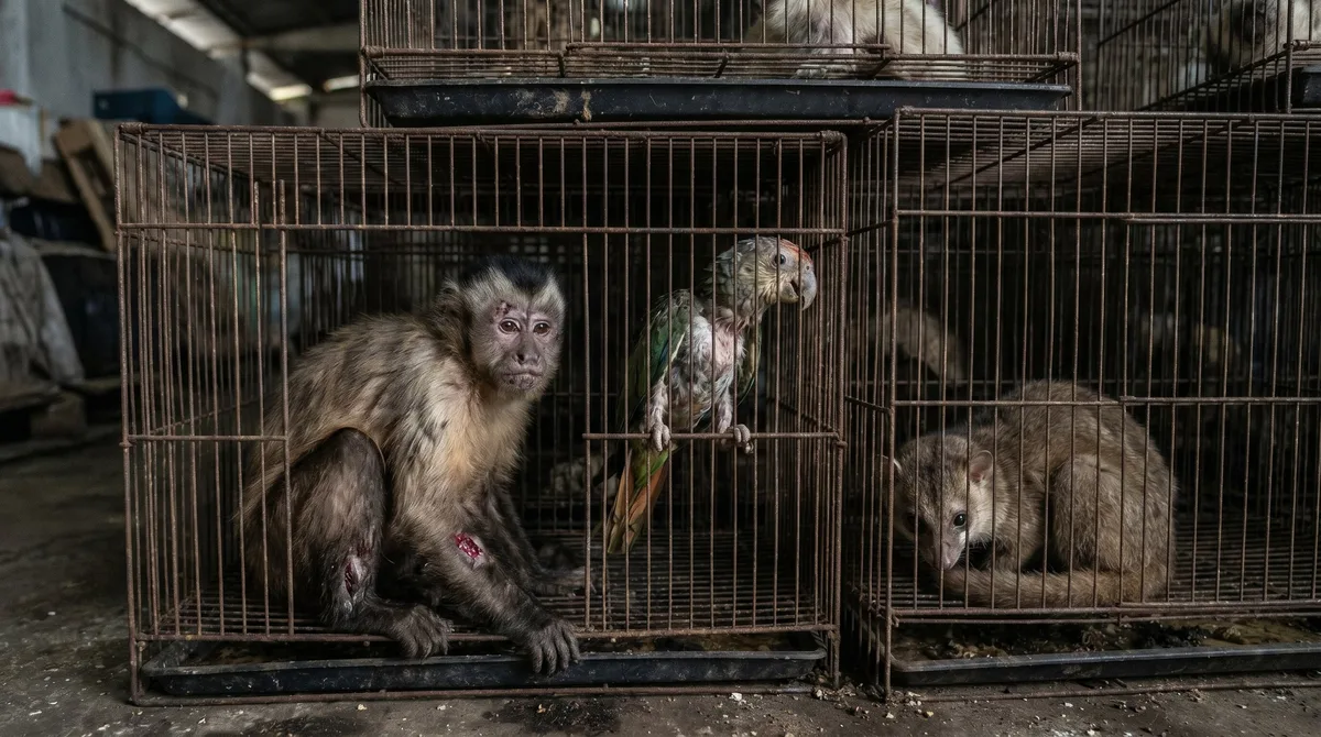 Más de 1.600 primates en 6 semanas: crece el mercado ilegal de venta de animales en redes sociales