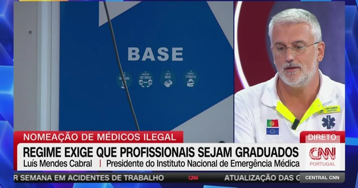 Nomeação de médicos do INEM para serviços regionais é ilegal? "Há uma tentativa desesperada de criar falsas notícias"