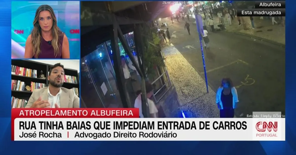 "Se houve intenção, estamos perante crimes graves": advogado explica o que está em causa após atropelamento em Albufeira