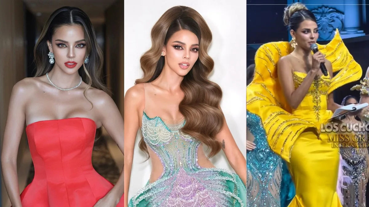 Luciana Fuster impactó como conductora en las galas del ‘Miss Grand International 2026′