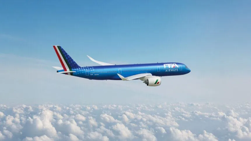Ita Airways anunció el restablecimiento de su vuelo directo entre Roma y Caracas a partir de esta fecha