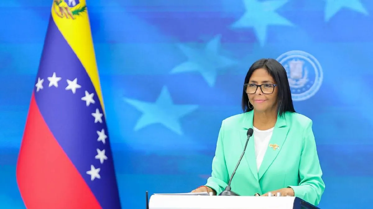 Delcy Rodríguez destaca reducción de la brecha cambiaria a 12,3%