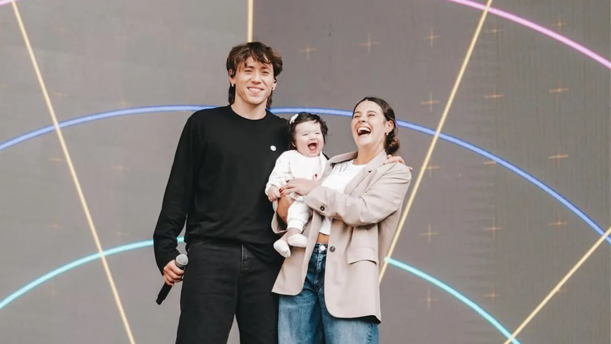Paulo Londra y Martina Quetglas regresaron a Perú y visitaron el lugar donde anunciaron la llegada de su hija