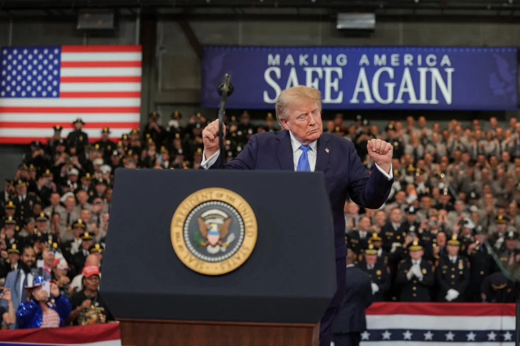 WATCH LIVE: Trump to highlight violent crime reduction during visit to NY police academy