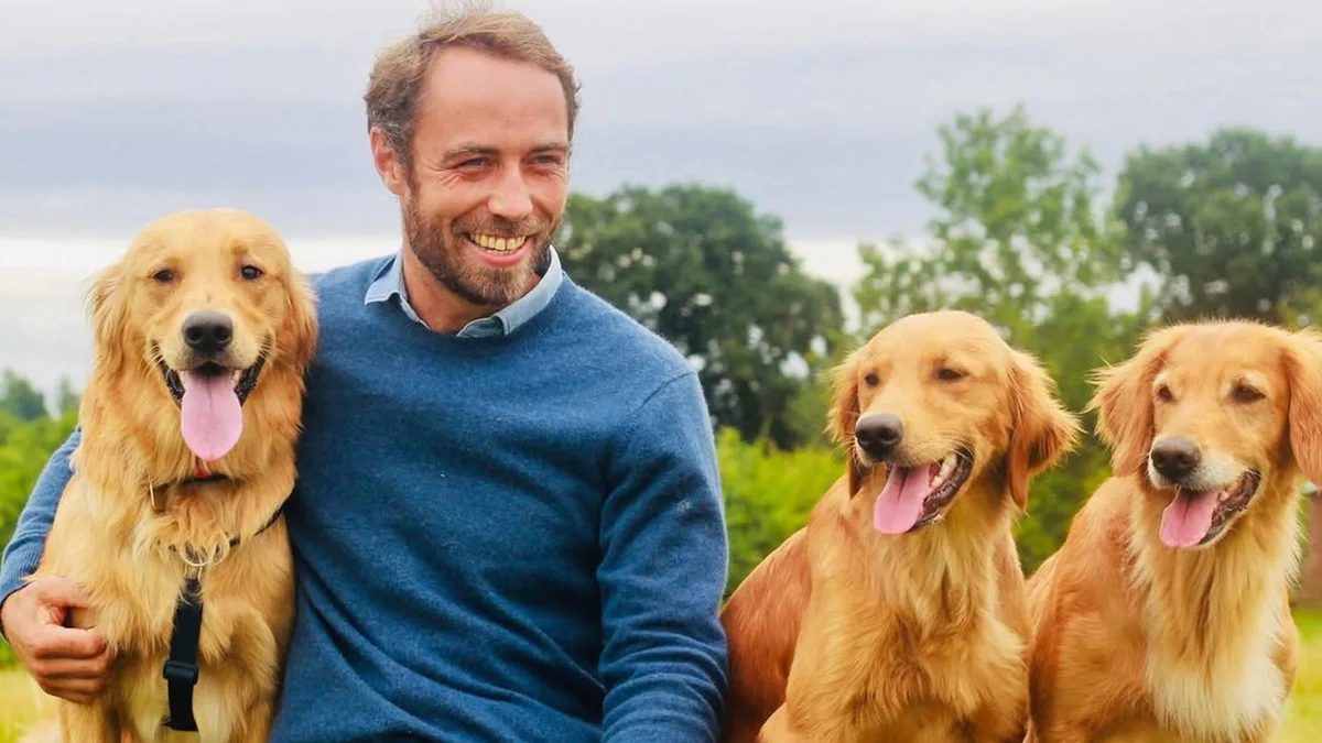 La avalancha de apoyo a James Middleton tras la pérdida de su perro: "Descansa en paz mi querido"