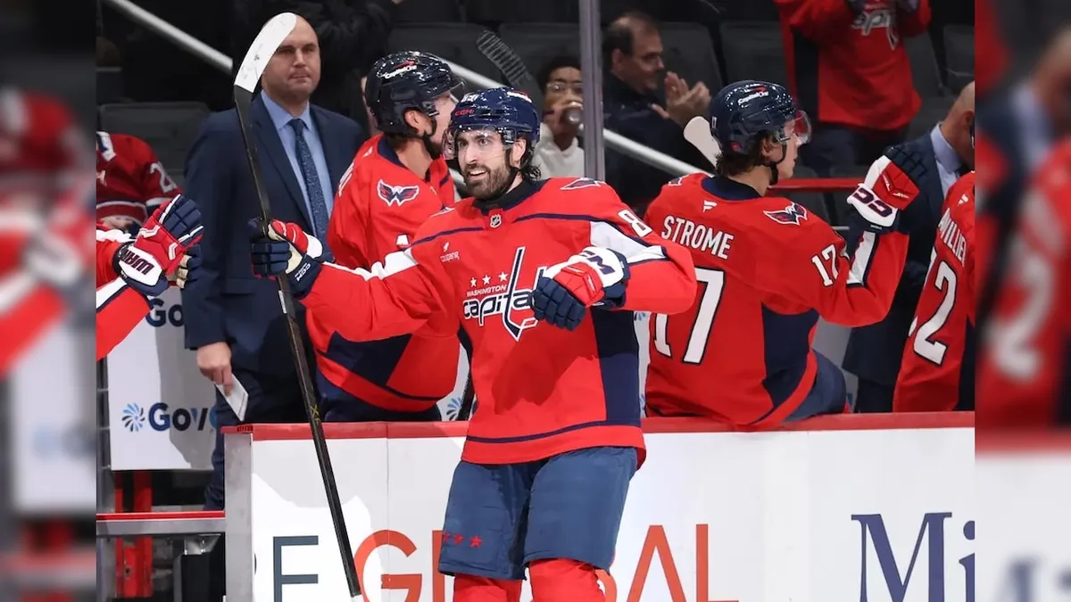 Washington Capitals Beat Montreal Canadiens 5-4 as Alex Tuch Scores Twice