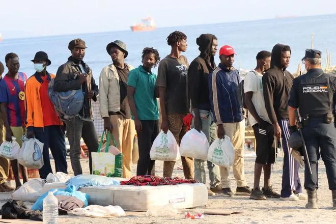 Caen dos organizaciones de tráfico ilícito de migrantes desde Ceuta hasta la península
