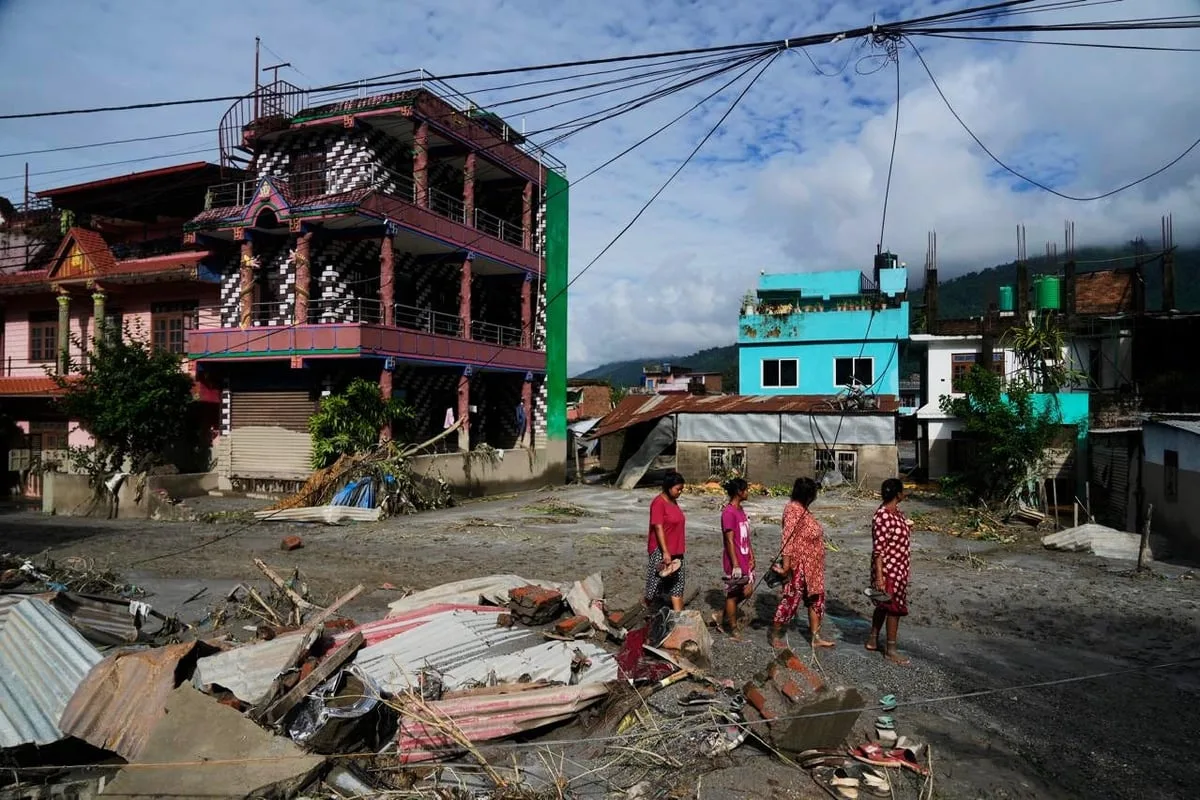UK offers £5m to Nepal following devastating flash floods