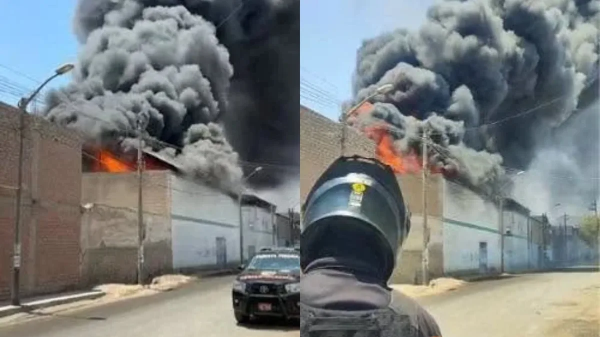 Registran incendio de grandes proporciones en Puente Piedra: más de 20 unidades de bomberos atienden la emergencia