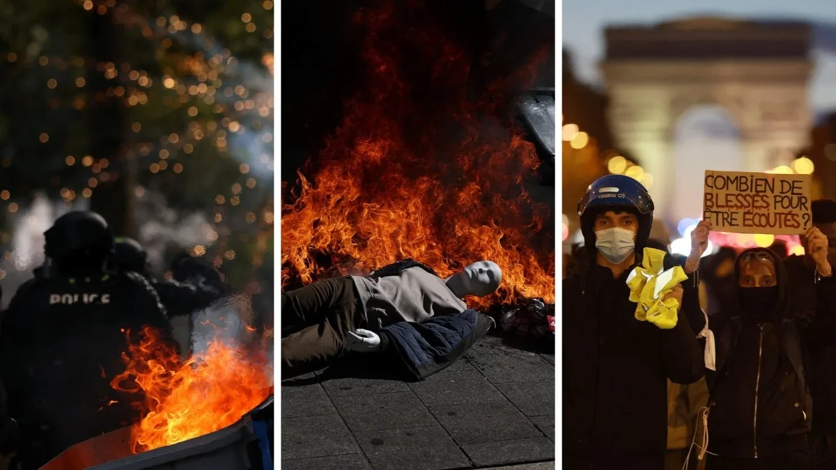 Video: Hermes, Louis Vuitton, Rolex stores looted during violent France protests
