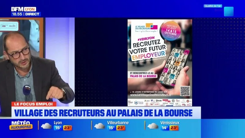 Le Focus Emploi, c'est chaque mercredi dans Bonsoir Lyon