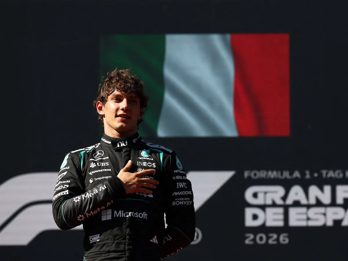 Antonelli wins in Madrid to extend F1 championship lead