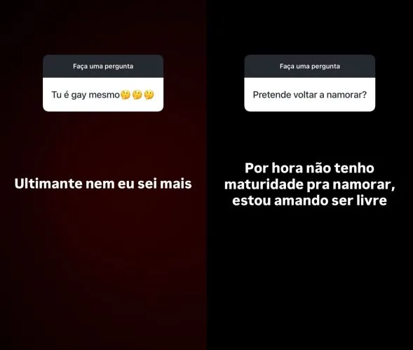 Carlinhos Maia surpreende com comentário sobre sexualidade após pergunta de seguidor Carlinhos Maia