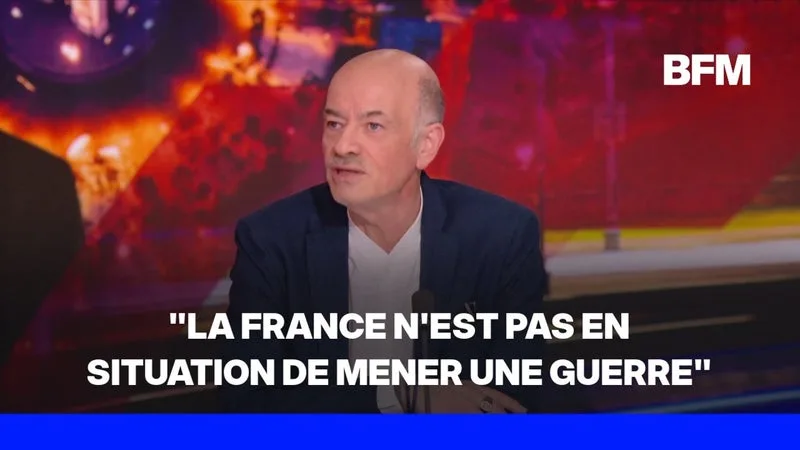 Menace russe: "La France n'est pas en situation de mener une guerre", analyse Alain Bauer