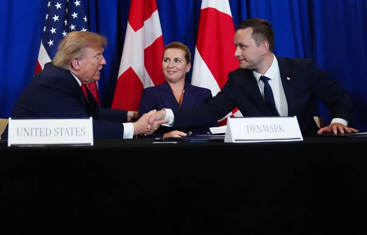 Les Etats-Unis signent un accord de sécurité avec le Groenland et le Danemark