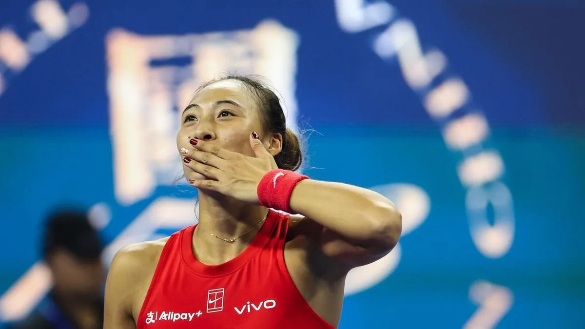 Zheng sets up China Open final clash with Andreeva