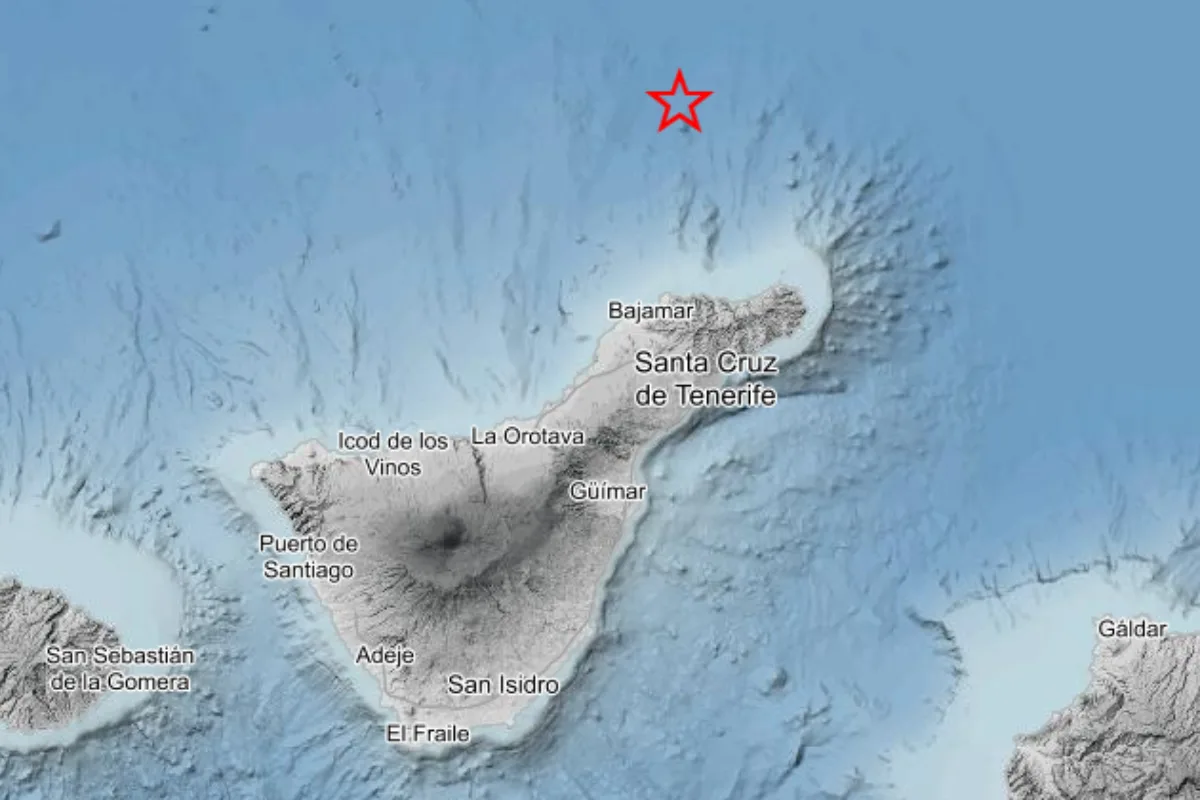 Localizan bajo Tenerife una gran acumulación de magma vinculada a la sismicidad anómala