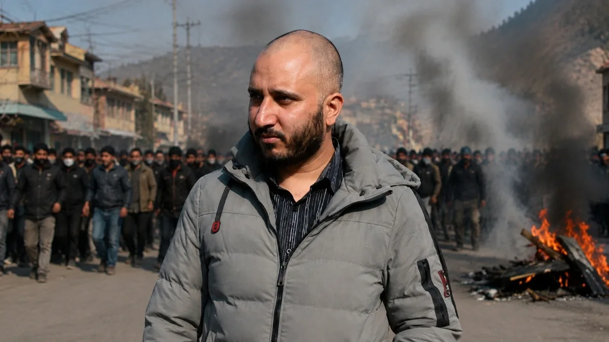 Pak puts journalist covering POK protests on terror list. Who's he? What did he do?