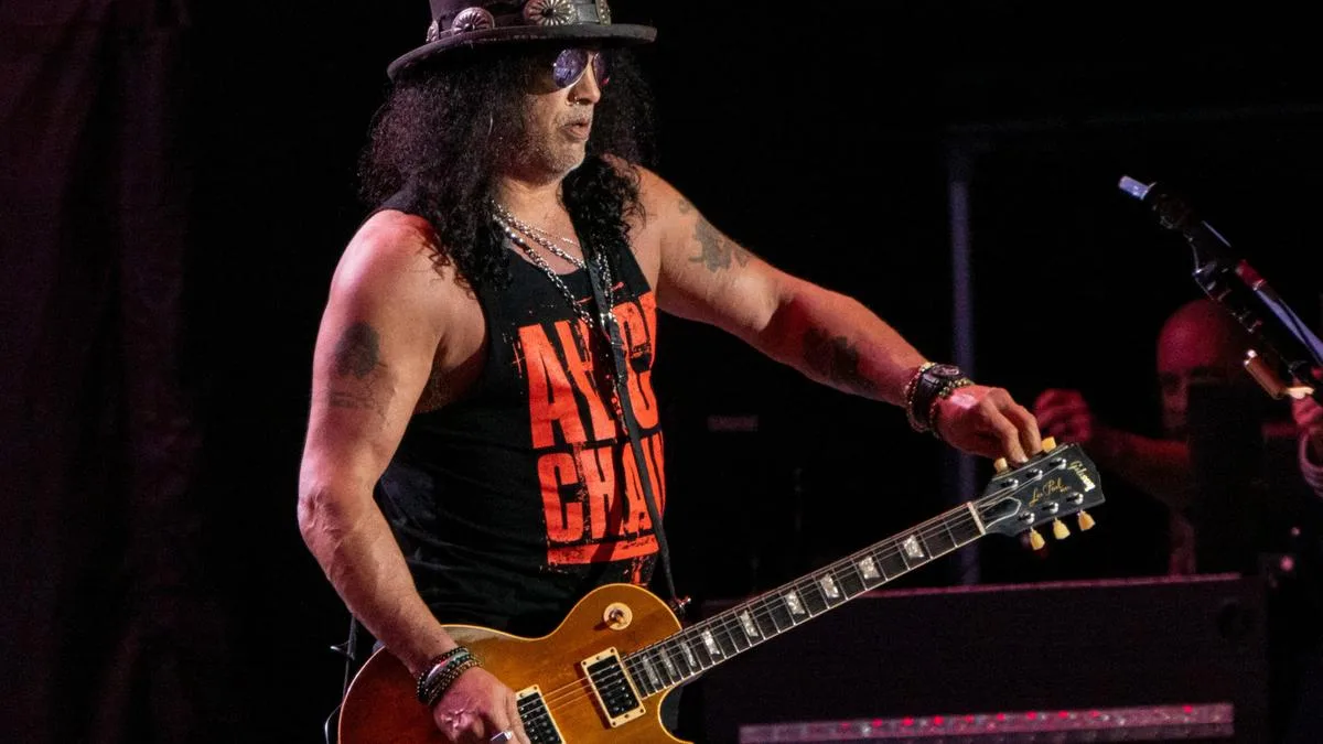 Slash provides another update on new Guns N' Roses material