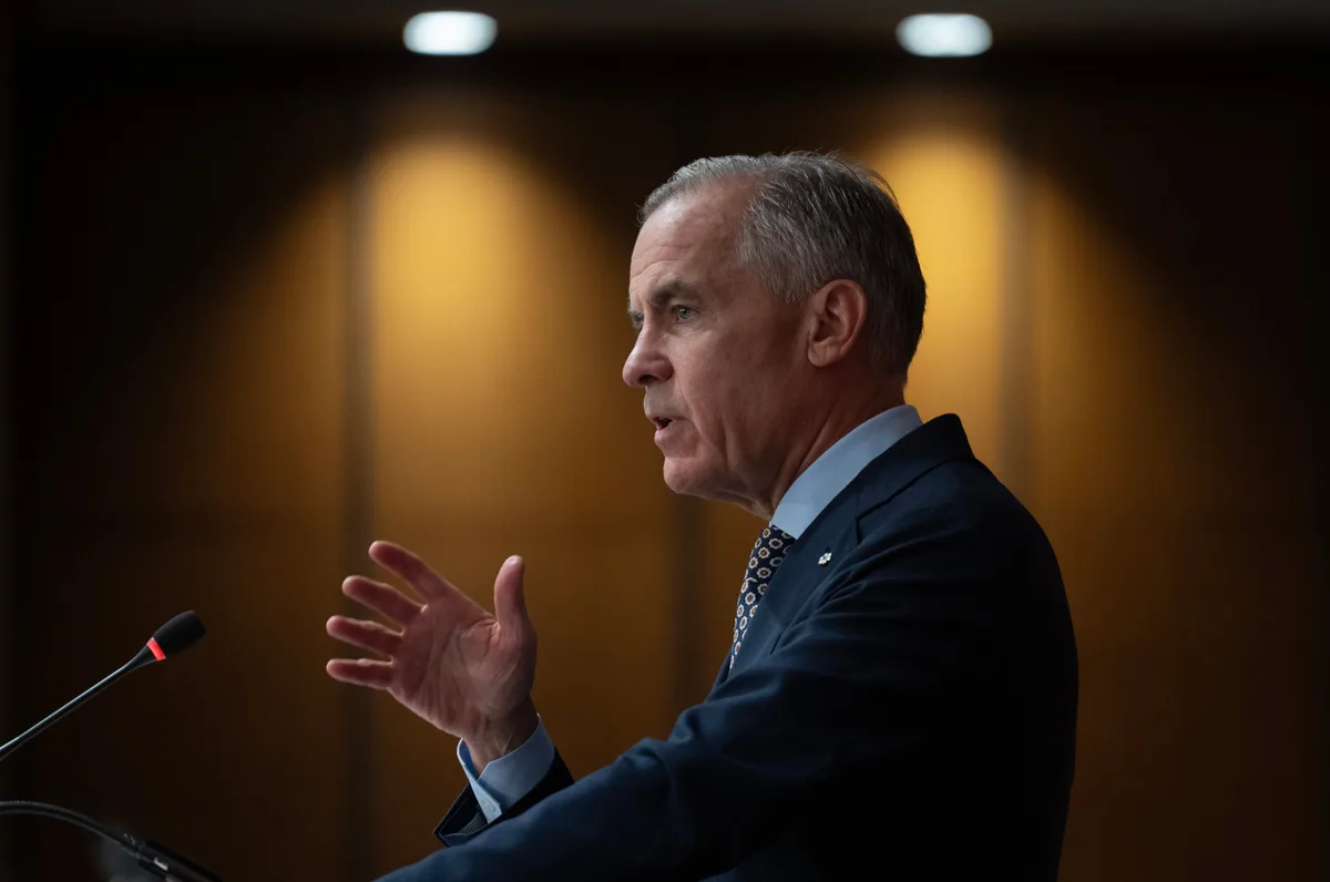 Carney promises sweeping economic legislation, fast pace this fall during caucus meeting