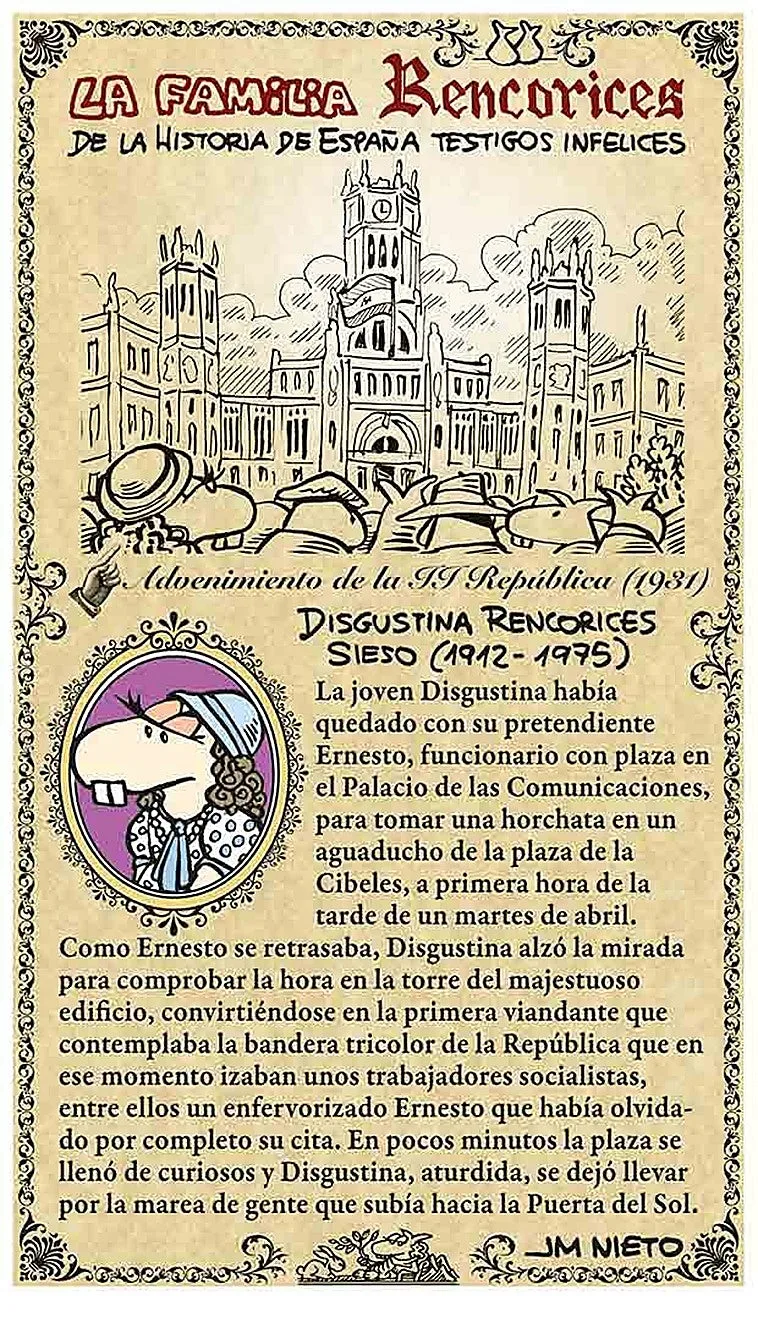 La familia Rencorices (y VIII)