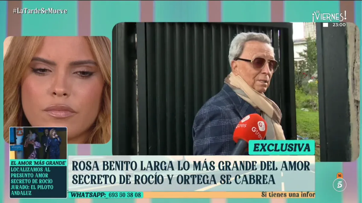 Ortega Cano, molesto con Rosa Benito por sacar a la luz la relación secreta de Rocío Jurado: "Esas cosas no caen bien"