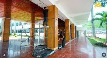 Labores de rehabilitación en la Academia Militar avanzan con el Plan Venezuela Renace