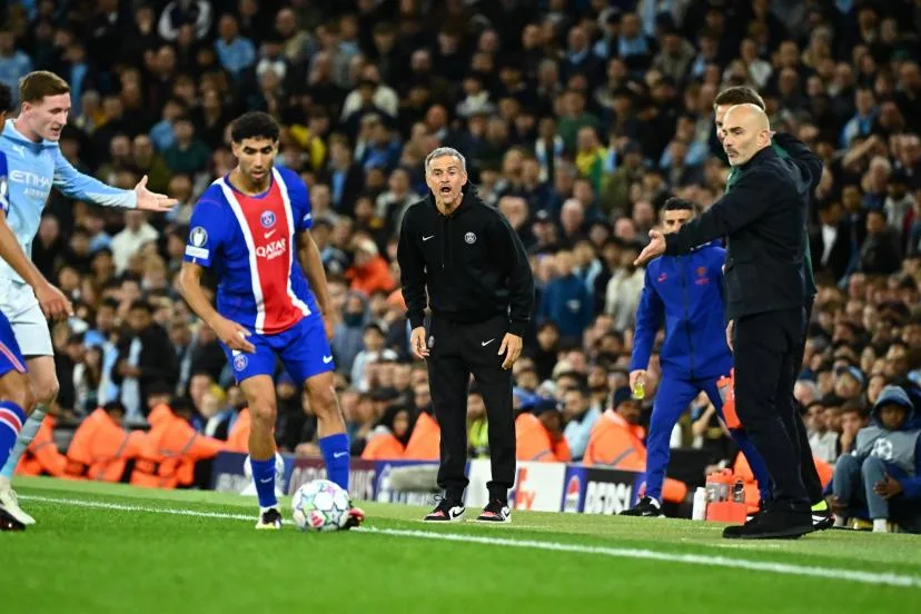 Luis Enrique, entraîneur du PSG, après la victoire sur la pelouse de Manchester City : « Si tu as de la malchance, tu perds ce match »