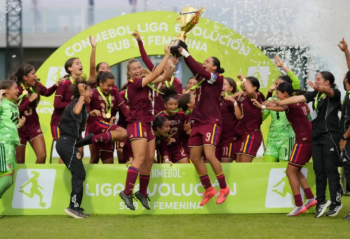 Vinotinto femenina se consagró campeona de la Conmebol Liga Evolución Sub-15 tras vencer a Paraguay en penales