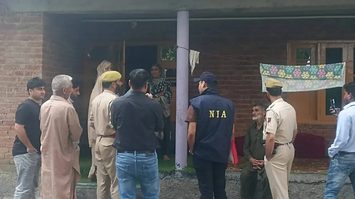 NIA searches 10 J&K locations linked to Pakistan-based LeT handlers
