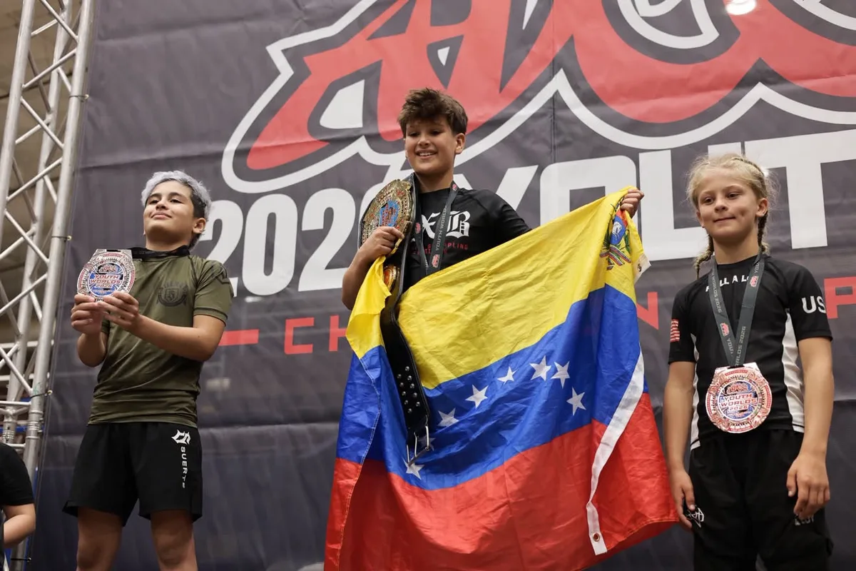 Ignacio Galavis: el “Jiu-Jitsu Kid” venezolano vuelve a conquistar el mundo