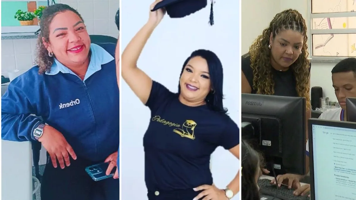 'Eu sonhei, acreditei e aconteceu': ex-porteira vira professora na mesma escola em Vitória