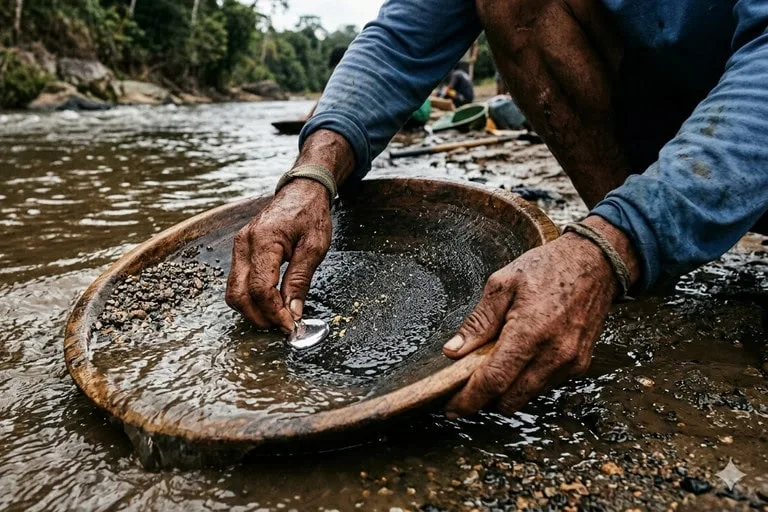 Justiça determina fiscalização do uso de mercúrio e cianeto em garimpos de ouro no Acre e na Amazônia Ocidental