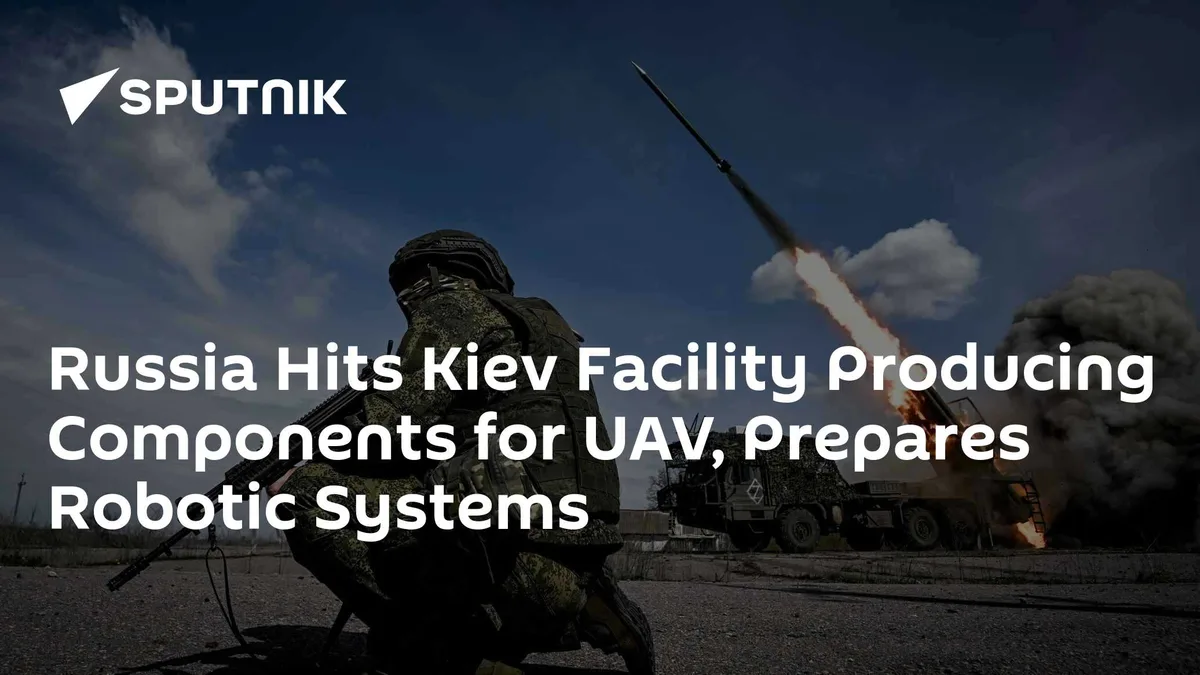 Russia Smashes Kievstar Telecom Hub, Military Production Sites Across Ukraine