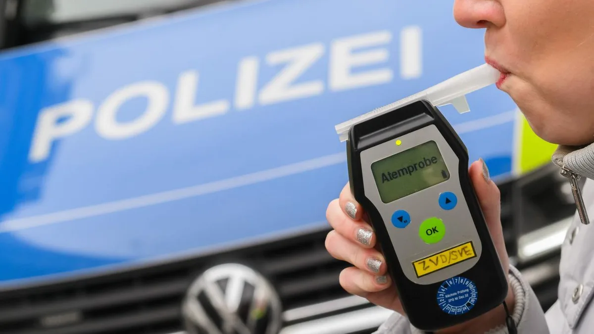 Strafverfahren: Autofahrerin mit 4,33 Promille auf Parkplatz erwischt