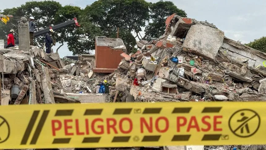 Medicina Legal de Colombia ha recibido 312 cuerpos de víctimas del terremoto