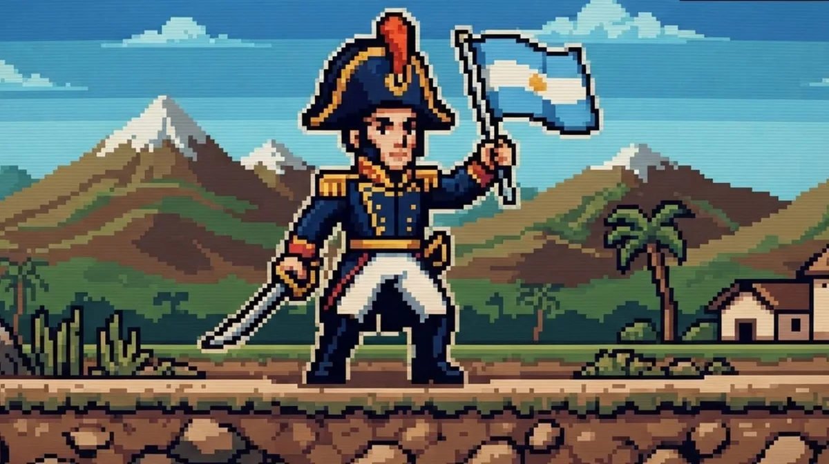 El videojuego “made in Argentina” que convierte a San Martín en un personaje jugable