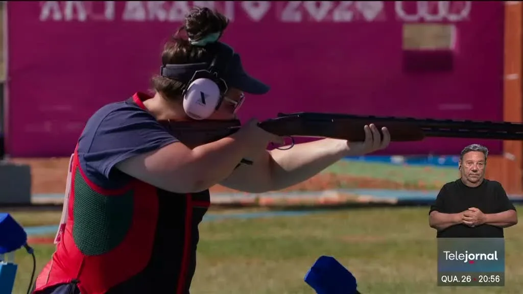 Jogos do Mediterrâneo. Maria Inês Barros foi sexta na final do tiro