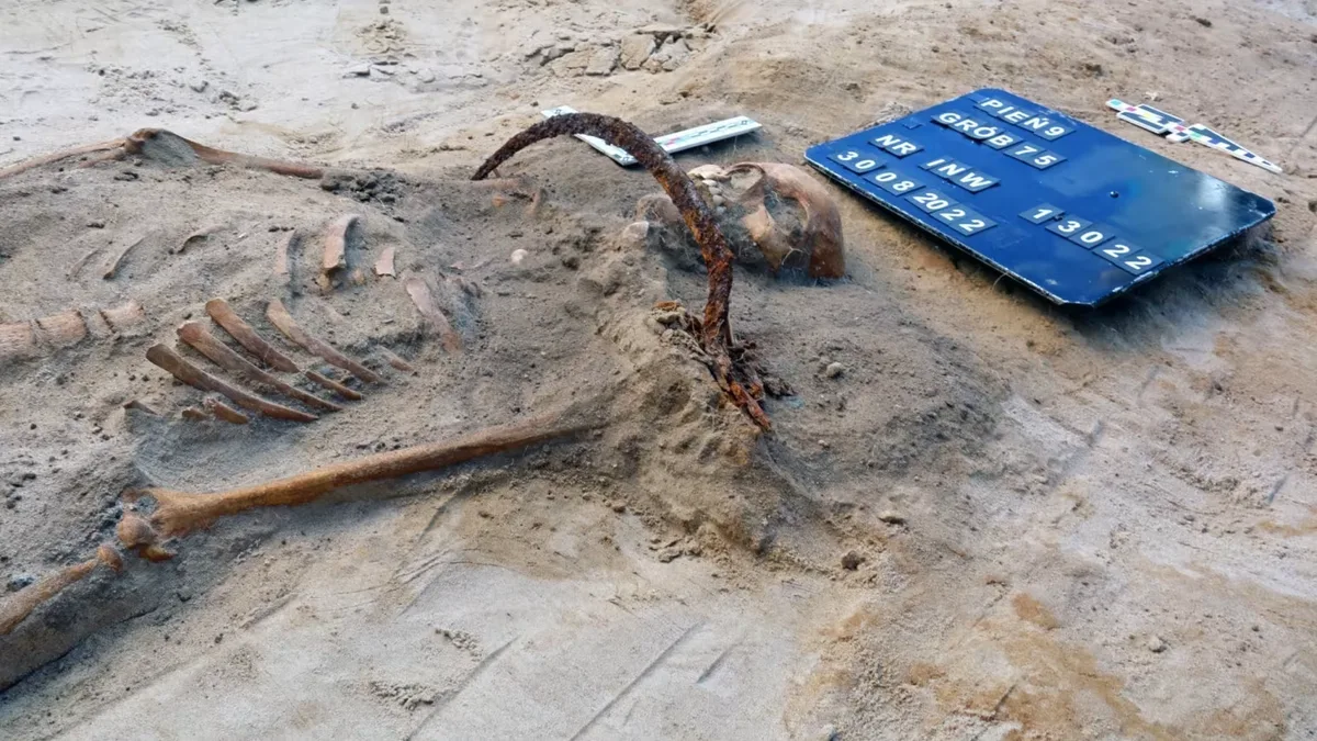 Uma jovem vampira enterrada numa sepultura há 400 anos com foice na garganta e cadeado no pé tem um mistério que desafia cientistas
