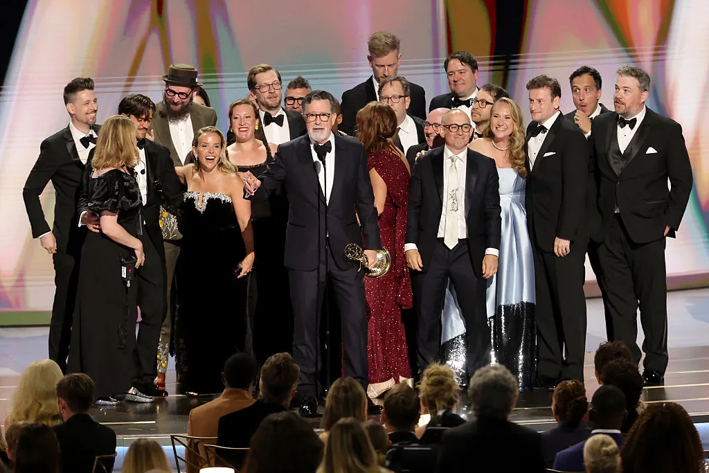 Stephen Colbert Wins Emmy After ‘Late Show’ Canceled by CBS and Tells Industry to Hire His Crew: ‘They Will Make Your Show Better!’