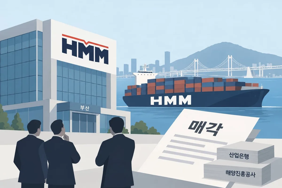 부산으로 간 HMM, 민영화 수면 위… 국회도 “매각 서둘러야”